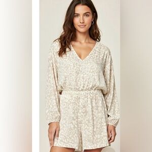 Leopard Print romper